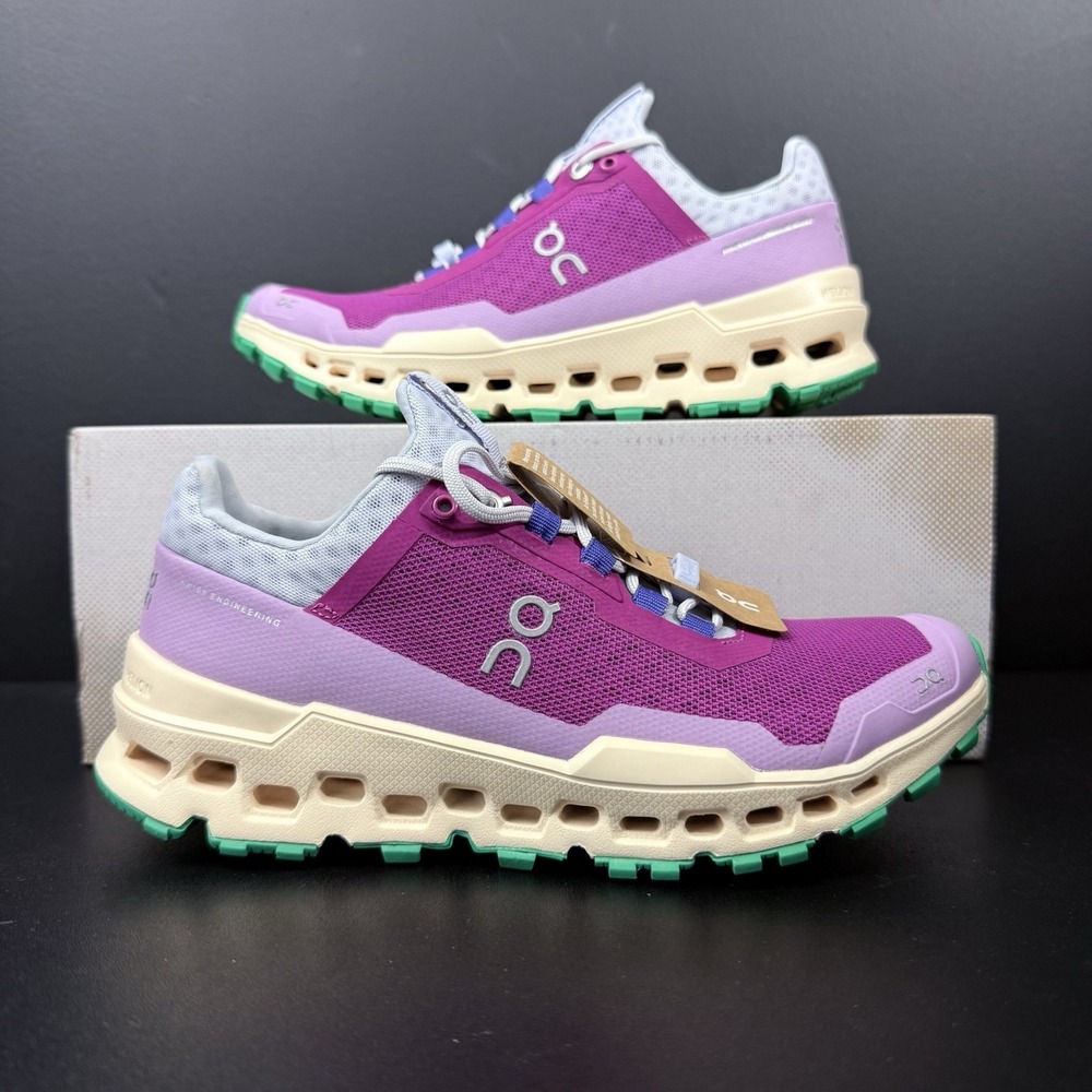On Cloud Womens Cloud Ultra size 5‎ Rhubarb Ray Pink Purple Athleisure 44.98321